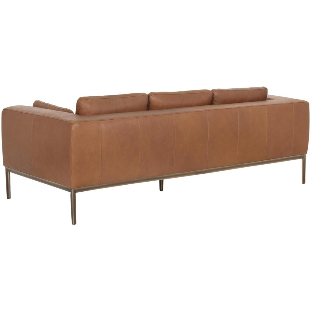 Burr Sofa - Behike Saddle Leather - Image 3