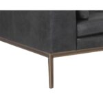 Burr Sofa - Serbia Black Leather 11 Burr Sofa - Serbia Black Leather 106140 106140 BURR SOFA SERBIA BLACK LEATHER 6