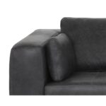 Burr Sofa - Serbia Black Leather 12 Burr Sofa - Serbia Black Leather 106140 106140 BURR SOFA SERBIA BLACK LEATHER 7