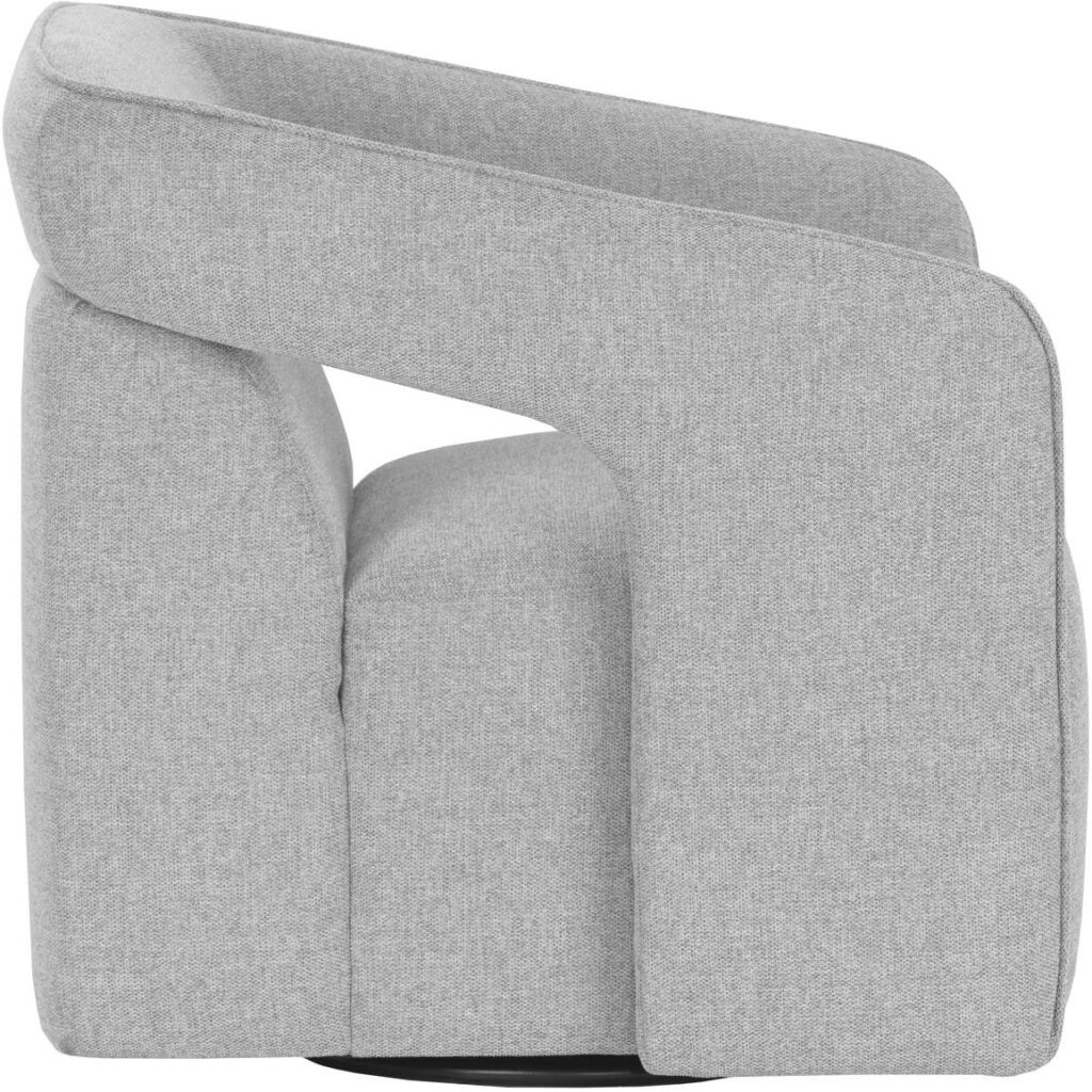 Kendrick Swivel Lounge Chair - Belfast Heather Grey - Image 3