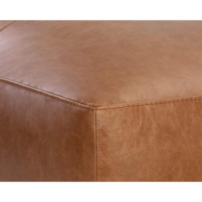 Watson Modular - Ottoman - Marseille Camel Leather 106177 106177 WATSON OTTOMAN MARSEILLE CAMEL 6