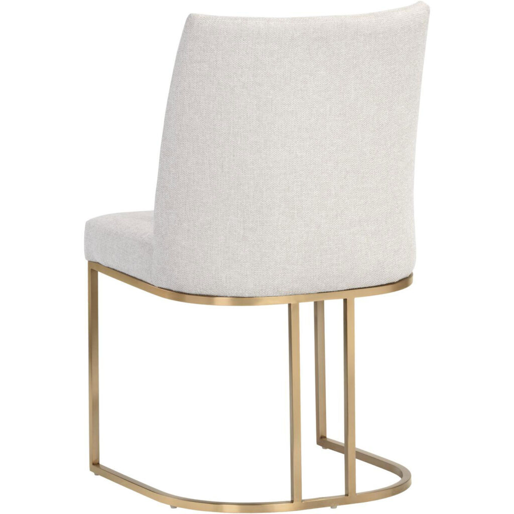 Rayla Dining Chair - Belfast Oatmeal - Image 3