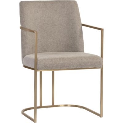 Rayla Dining Armchair - Belfast Oyster Shell