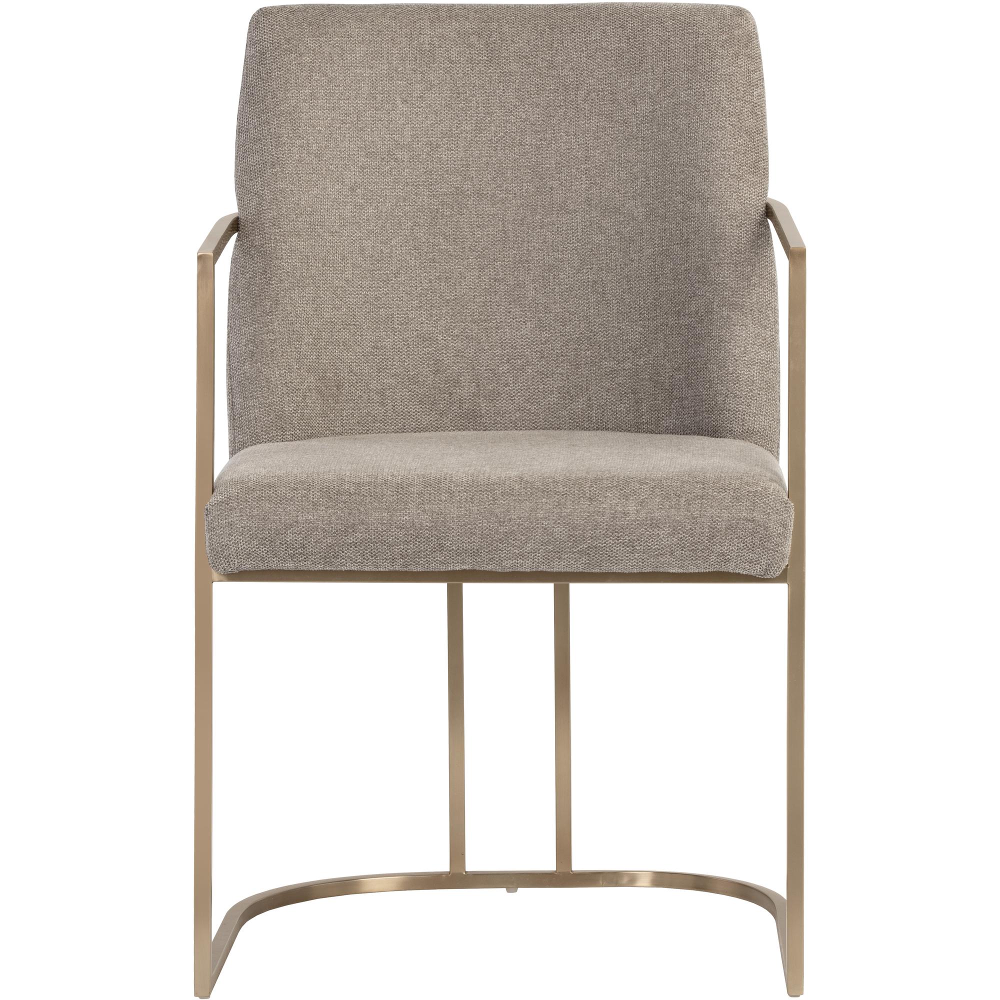 Rayla Dining Armchair - Belfast Oyster Shell 2 Rayla Dining Armchair - Belfast Oyster Shell - Image 2
