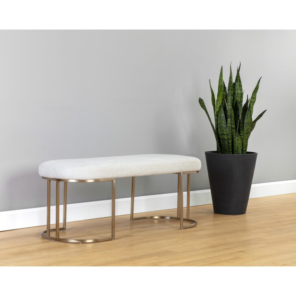 Rayla Bench - Belfast Oatmeal - Image 3