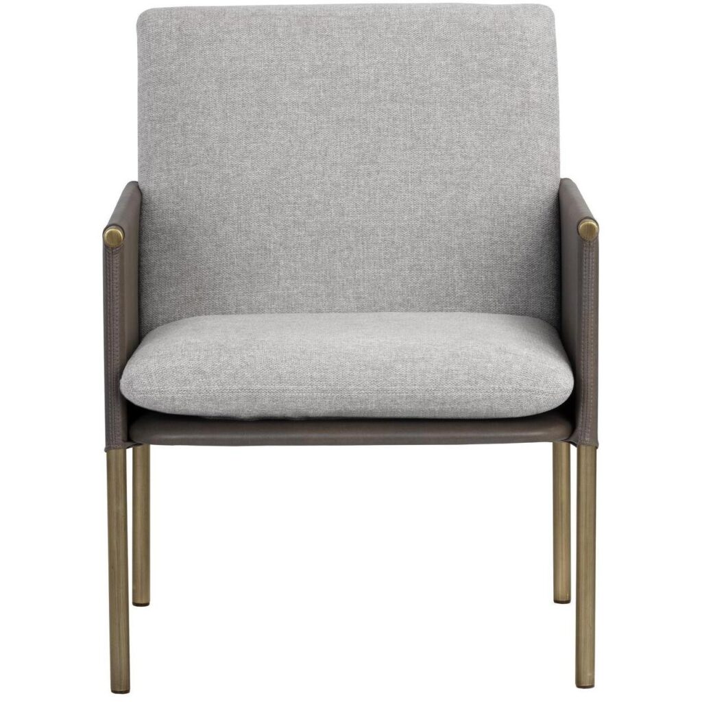 Bellevue Lounge Chair - Belfast Heather Grey / Bravo Ash - Image 2