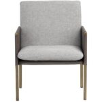 Bellevue Lounge Chair - Belfast Heather Grey / Bravo Ash 106183 106183 BELLEVUE LOUNGE CHAIR BELFAST HEATHER GREY BRAVO ASH 1