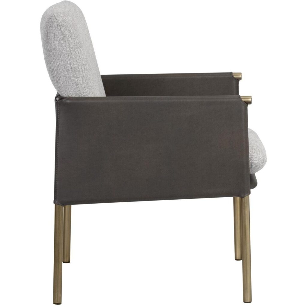 Bellevue Lounge Chair - Belfast Heather Grey / Bravo Ash - Image 3