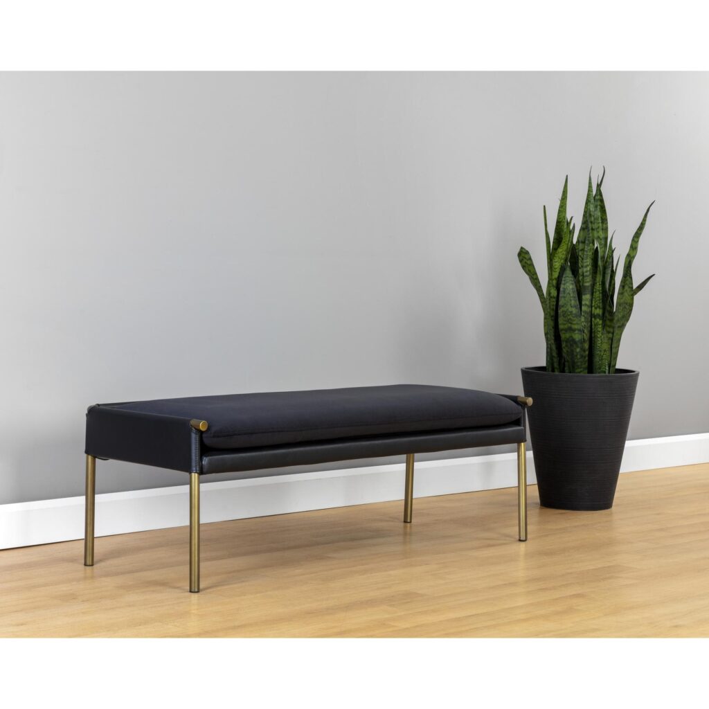 Bellevue Bench - Abbington Black / Bravo Black - Image 4