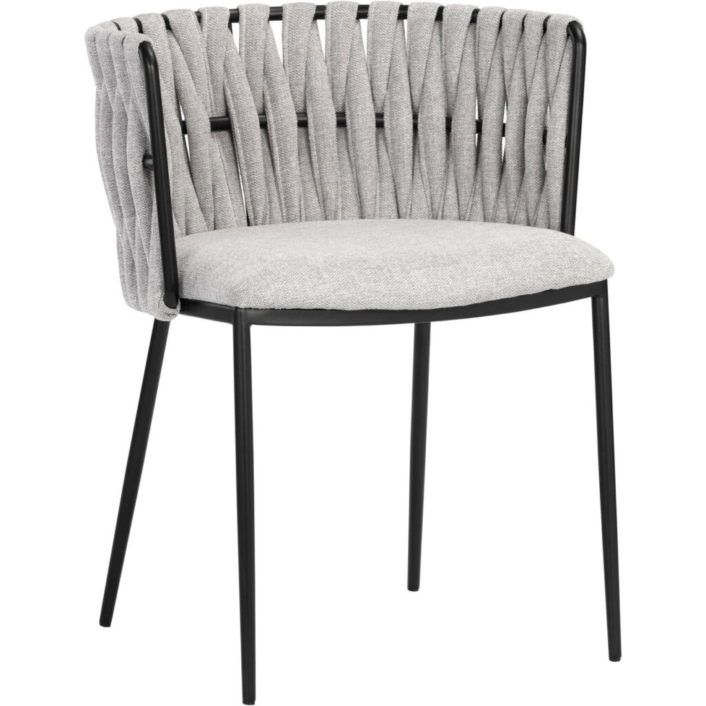 Sarai Dining Armchair - Belfast Heather Grey