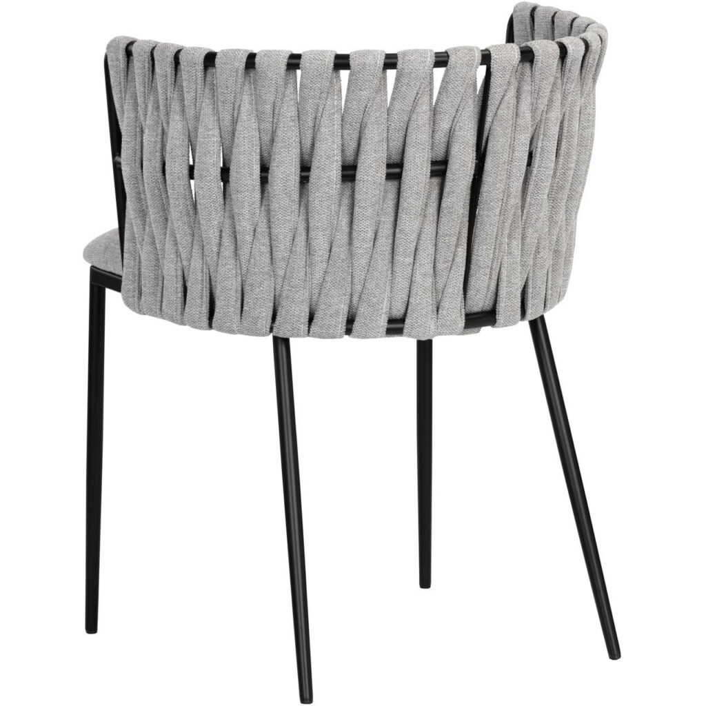 Sarai Dining Armchair - Belfast Heather Grey - Image 4