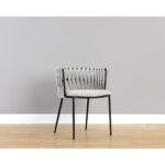 Sarai Dining Armchair - Belfast Heather Grey 106187 106187 SARAI DINING ARMCHAIR BELFAST HEATHER GREY 5