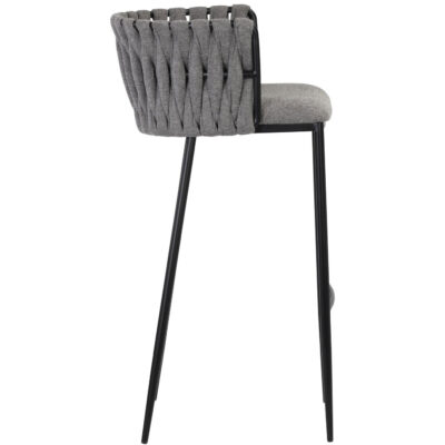 Sarai Barstool - Belfast Koala Grey 106188 106188 SARAI BARSTOOL BELFAST KOALA GREY 2