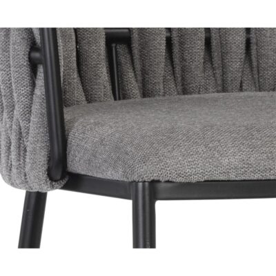 Sarai Barstool - Belfast Koala Grey 106188 106188 SARAI BARSTOOL BELFAST KOALA GREY 6