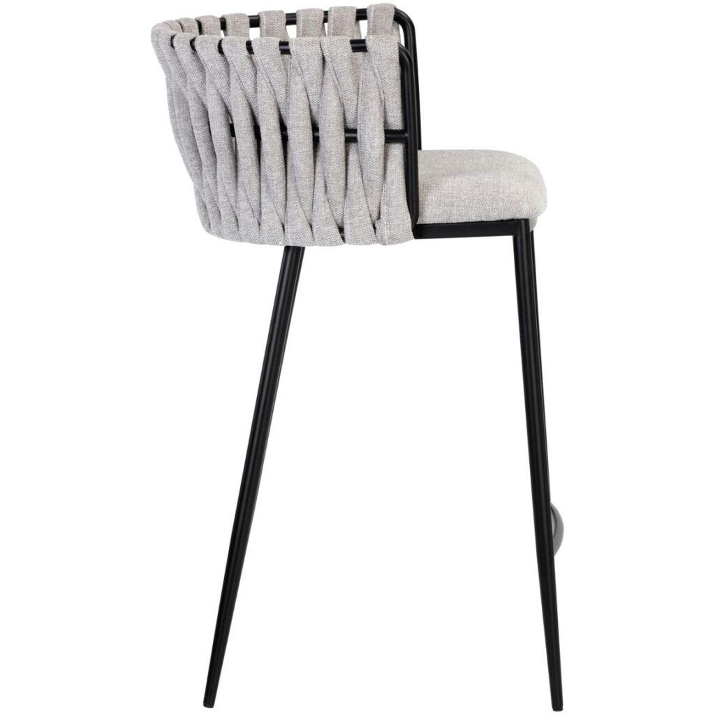 Sarai Counter Stool - Belfast Heather Grey - Image 2