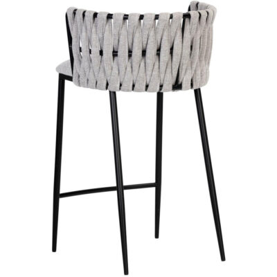 Sarai Counter Stool - Belfast Heather Grey 106189 106189 SARAI COUNTER STOOL BELFAST HEATHER GREY 3