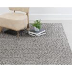 Umea Hand-Woven Rug - Silver - 8' X 10' 8 Umea Hand-Woven Rug - Silver - 8' X 10' 106226 106226 UMEA RUG SILVER 8X12 5