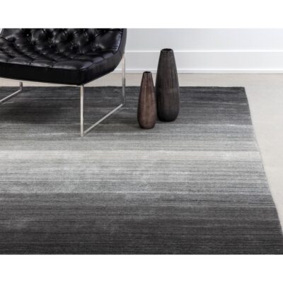 Lagos Hand-Loomed Rug - Grey - 5' X 8' 106255 106255 LAGOS RUG GREY 5X8 5