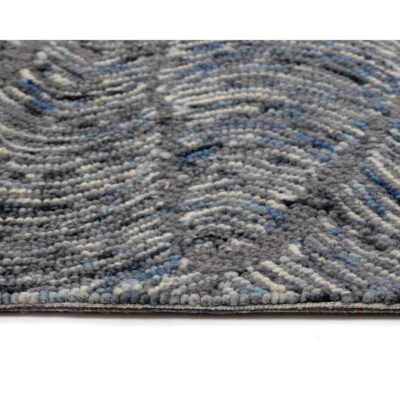 Corfu Hand-Tufted Rug - Blue / Charcoal - 8' X 10' 106259 106259 CORFU RUG BLUE CHARCOAL 8X12 9