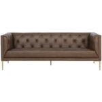 Westin Sofa - Vintage Caramel Leather 106287 106287 WESTIN SOFA VINTAGE CARAMEL LEATHER 1