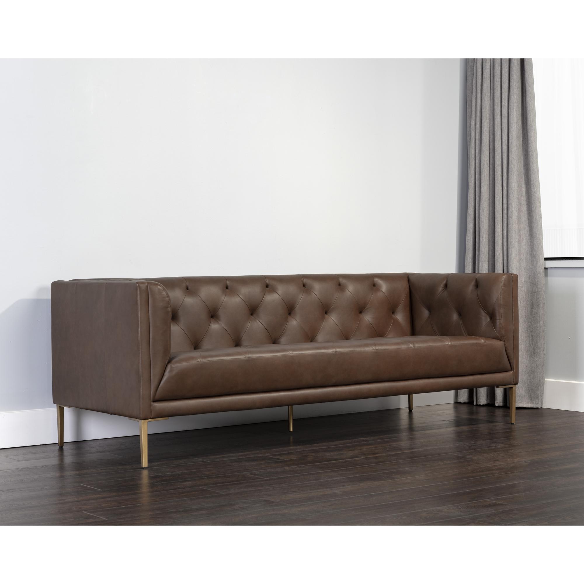 Westin Sofa - Vintage Caramel Leather - Image 3