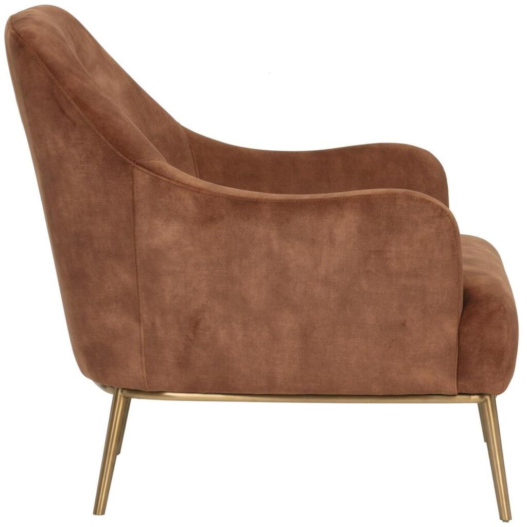 Cameron Lounge Chair - Nono Rust - Image 3