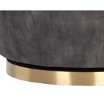 Casey Swivel Lounge Chair - Nono Shitake 14 Casey Swivel Lounge Chair - Nono Shitake 106401 106401 CASEY SWIVEL LOUNGE CHAIR NONO SHITAKE 7