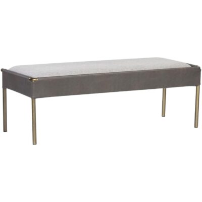 Bellevue Bench - Belfast Heather Grey / Bravo Ash 106404 106404 BELLEVUE BENCH BELFAST HEATHER GREY BRAVO ASH 1