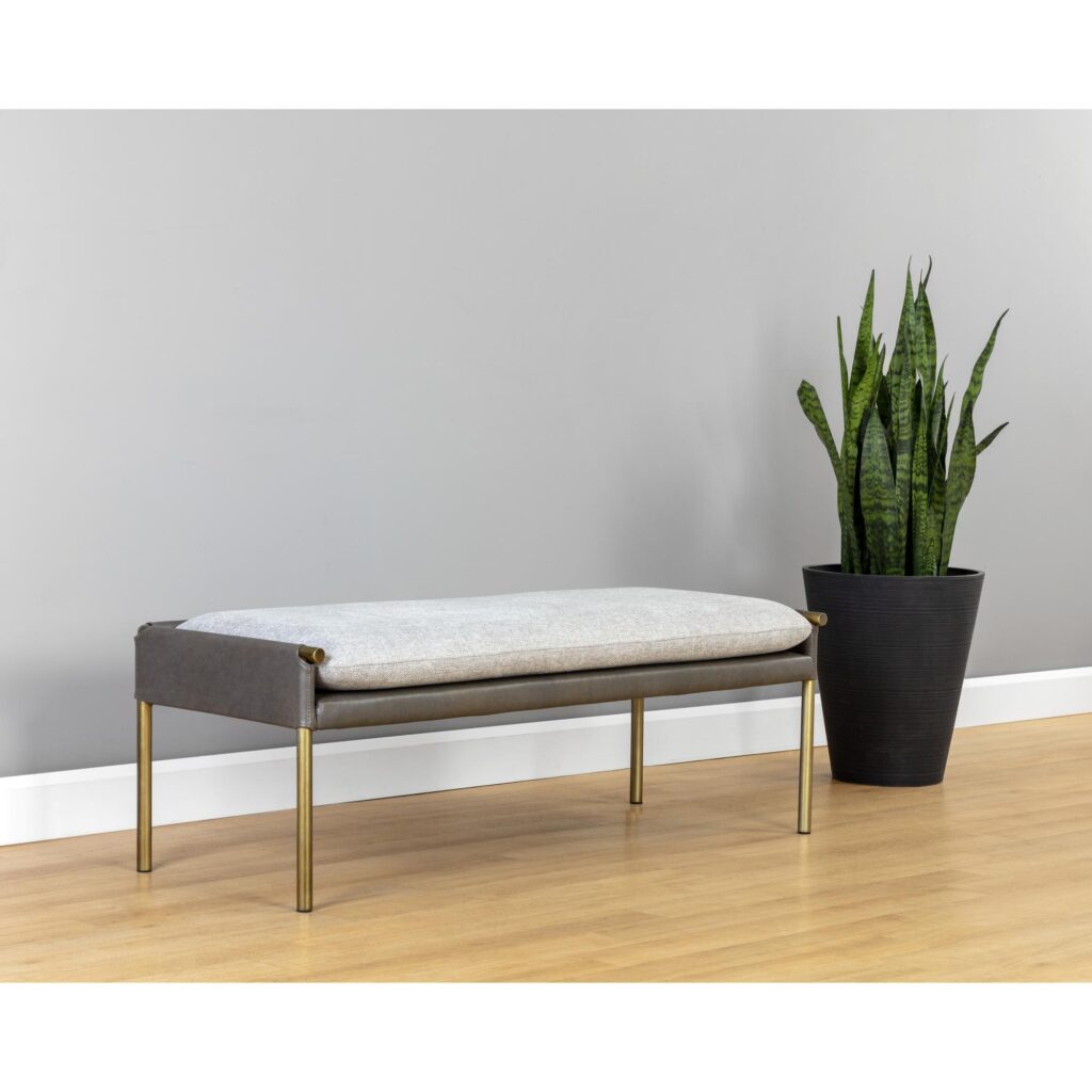 Bellevue Bench - Belfast Heather Grey / Bravo Ash - Image 4