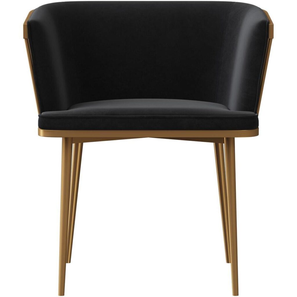 Caily Dining Armchair - Abbington Black - Image 2