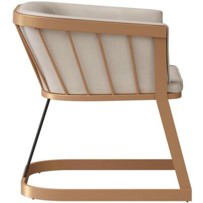 Caily Lounge Chair - Bravo Cream 106416 106416 CAILY LOUNGE CHAIR BRAVO CREAM 2