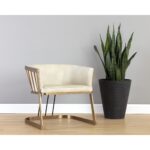 Caily Lounge Chair - Bravo Cream 12 Caily Lounge Chair - Bravo Cream 106416 106416 CAILY LOUNGE CHAIR BRAVO CREAM 5
