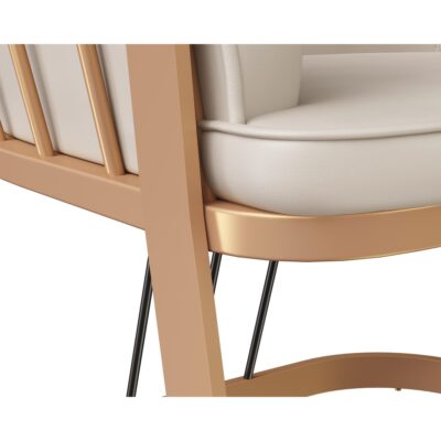 Caily Lounge Chair - Bravo Cream 106416 106416 CAILY LOUNGE CHAIR BRAVO CREAM 6