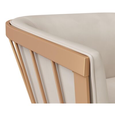 Caily Lounge Chair - Bravo Cream 106416 106416 CAILY LOUNGE CHAIR BRAVO CREAM 7