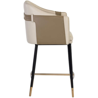 Carter Counter Stool - Napa Beige / Napa Tan 106433 106433 CARTER COUNTER STOOL NAPA BEIGE NAPA TAN 2