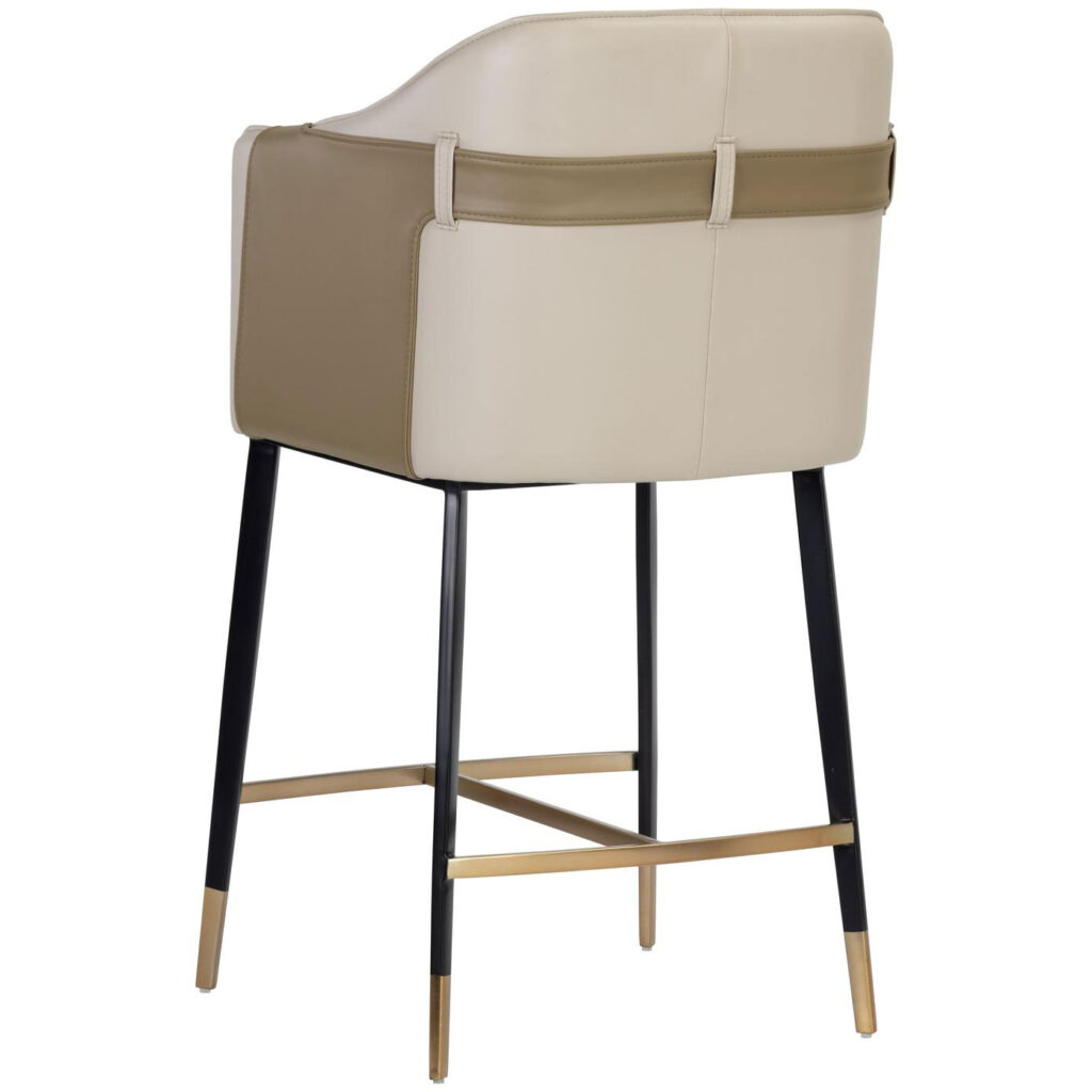 Carter Counter Stool - Napa Beige / Napa Tan - Image 3