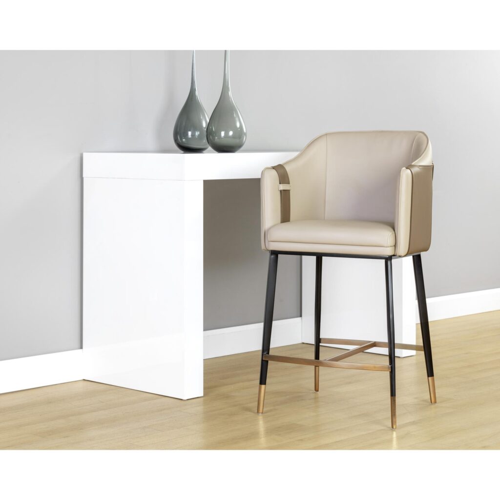 Carter Counter Stool - Napa Beige / Napa Tan - Image 4