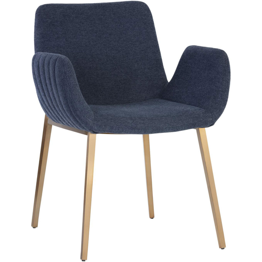 Lucano Dining Armchair - Belfast Navy