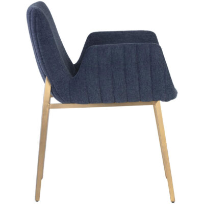 Lucano Dining Armchair - Belfast Navy 106475 106475 LUCANO DINING ARMCHAIR BELFAST NAVY 2