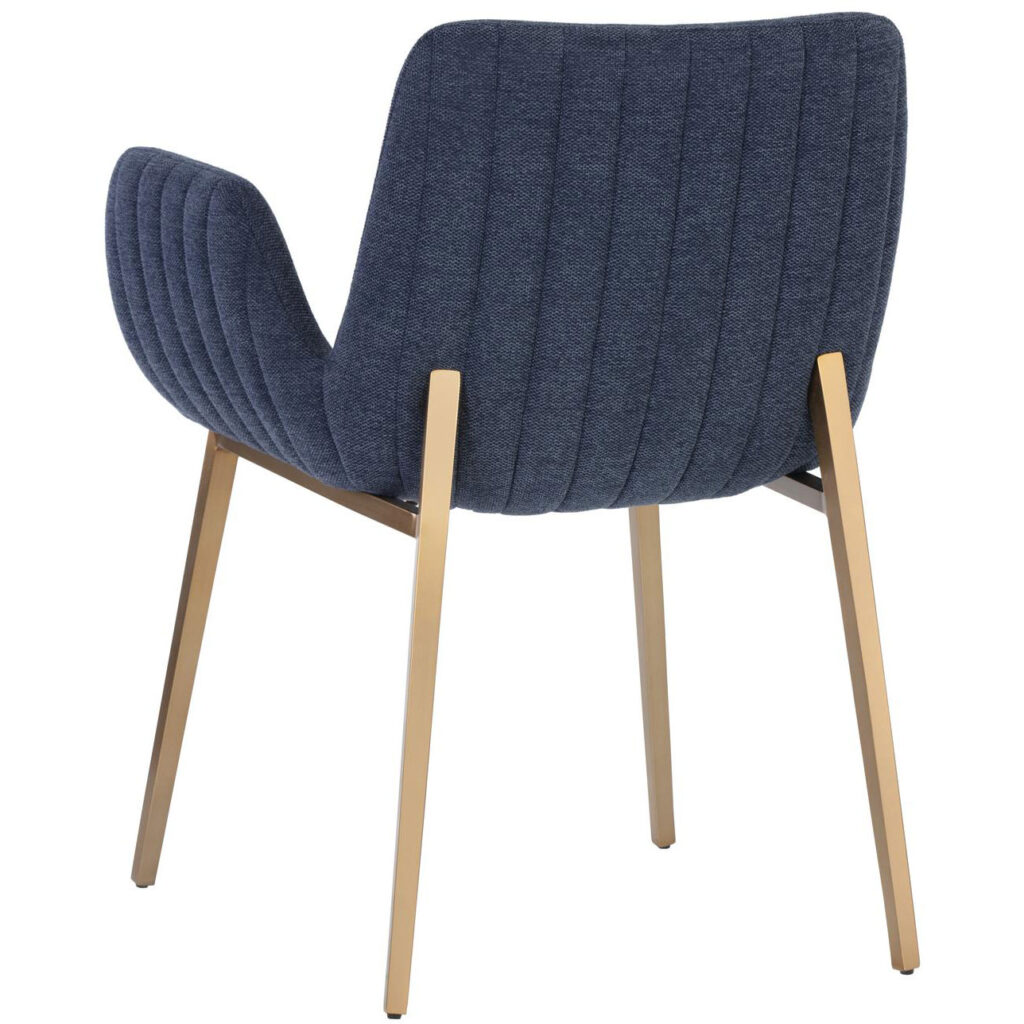 Lucano Dining Armchair - Belfast Navy - Image 4