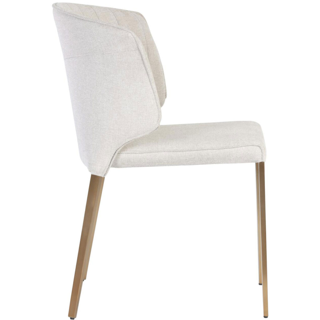 Zayden Dining Chair - Belfast Oatmeal - Image 3