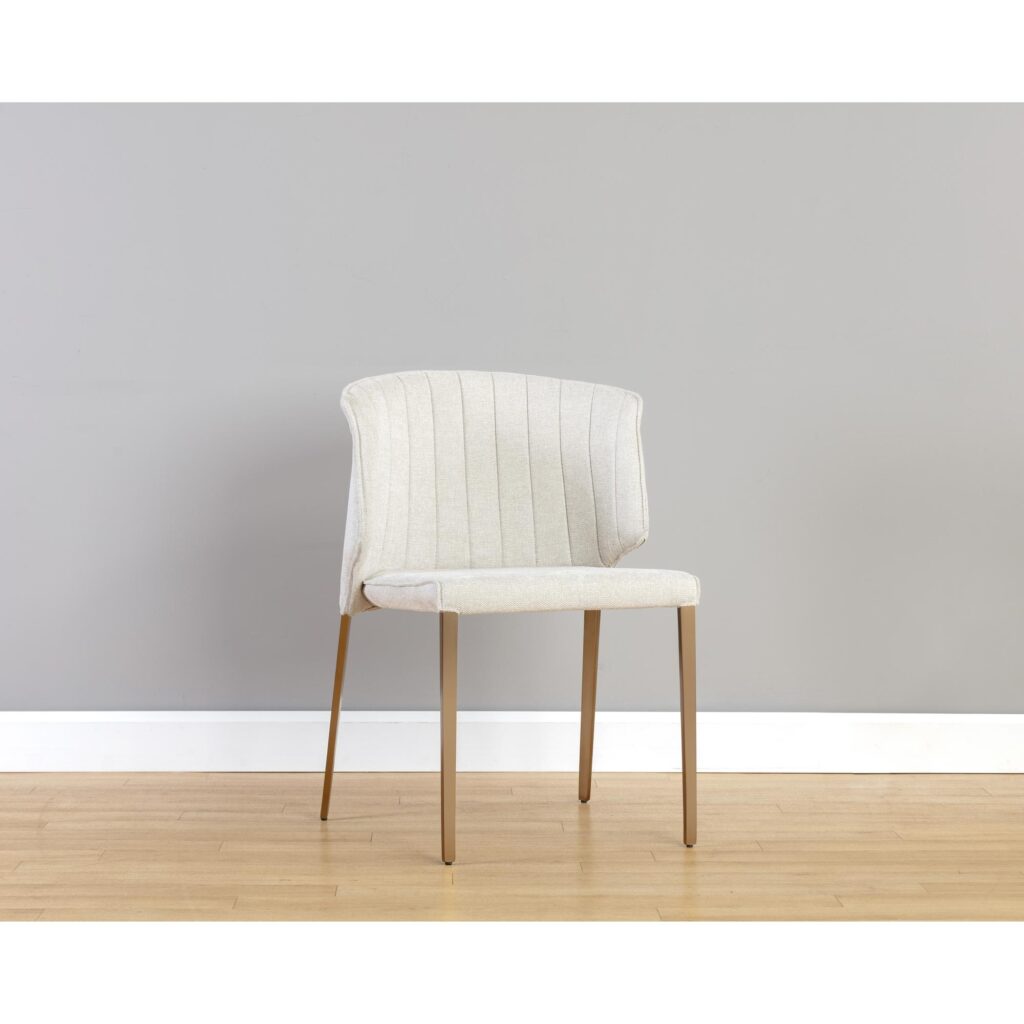 Zayden Dining Chair - Belfast Oatmeal - Image 5