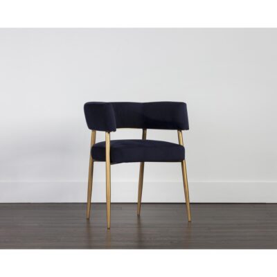 Maestro Dining Armchair - Abbington Navy 106493 106493 MAESTRO DINING ARMCHAIR ABBINGTON NAVY 5