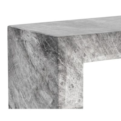 Axle Console Table - Marble Look - Grey 106495 106495 AXLE CONSOLE TABLE MARLBLE LOOK GREY 6