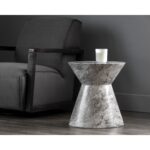 Astley End Table - Marble Look - Grey 6 Astley End Table - Marble Look - Grey 106496 106496 ASTLEY END TABLE MARBLE LOOK GREY 5
