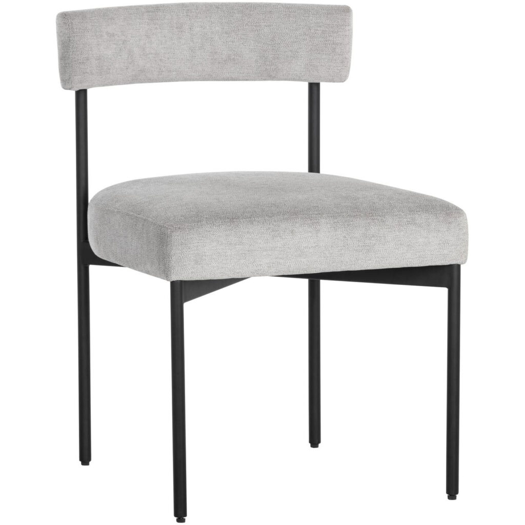 Seneca Dining Chair - Black - Polo Club Stone