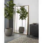 Pasadena Floor Mirror - Brass 11 Pasadena Floor Mirror - Brass 106552 106552 PASADENA FLOOR MIRROR BRASS 5