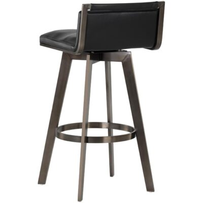 Arizona Swivel Barstool - Castillo Black 106559 106559 ARIZONA SWIVEL BARSTOOL CASTILLO BLACK 3