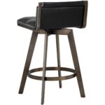 Arizona Swivel Counter Stool - Castillo Black 9 Arizona Swivel Counter Stool - Castillo Black 106560 106560 ARIZONA SWIVEL COUNTER STOOL CASTILLO BLACK 3