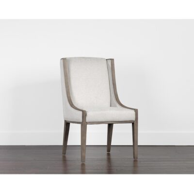 Idalia Dining Chair - Latte - Belfast Oatmeal 106568 106568 IDALIA DINING CHAIR BELFAST OATMEAL 5